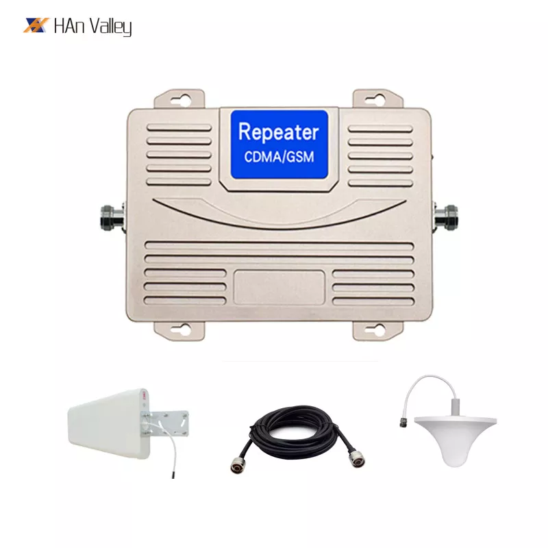 24DB 듀얼 밴드 휴대 전화 신호 증폭기 공장 임대 주택 전용 800MHZ / 900MHZ / 1800MHZ